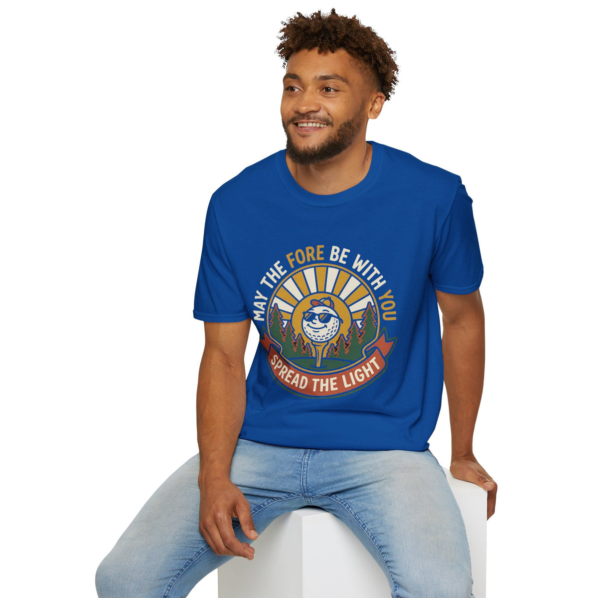May The Fore Be With You Golf T-Shirt