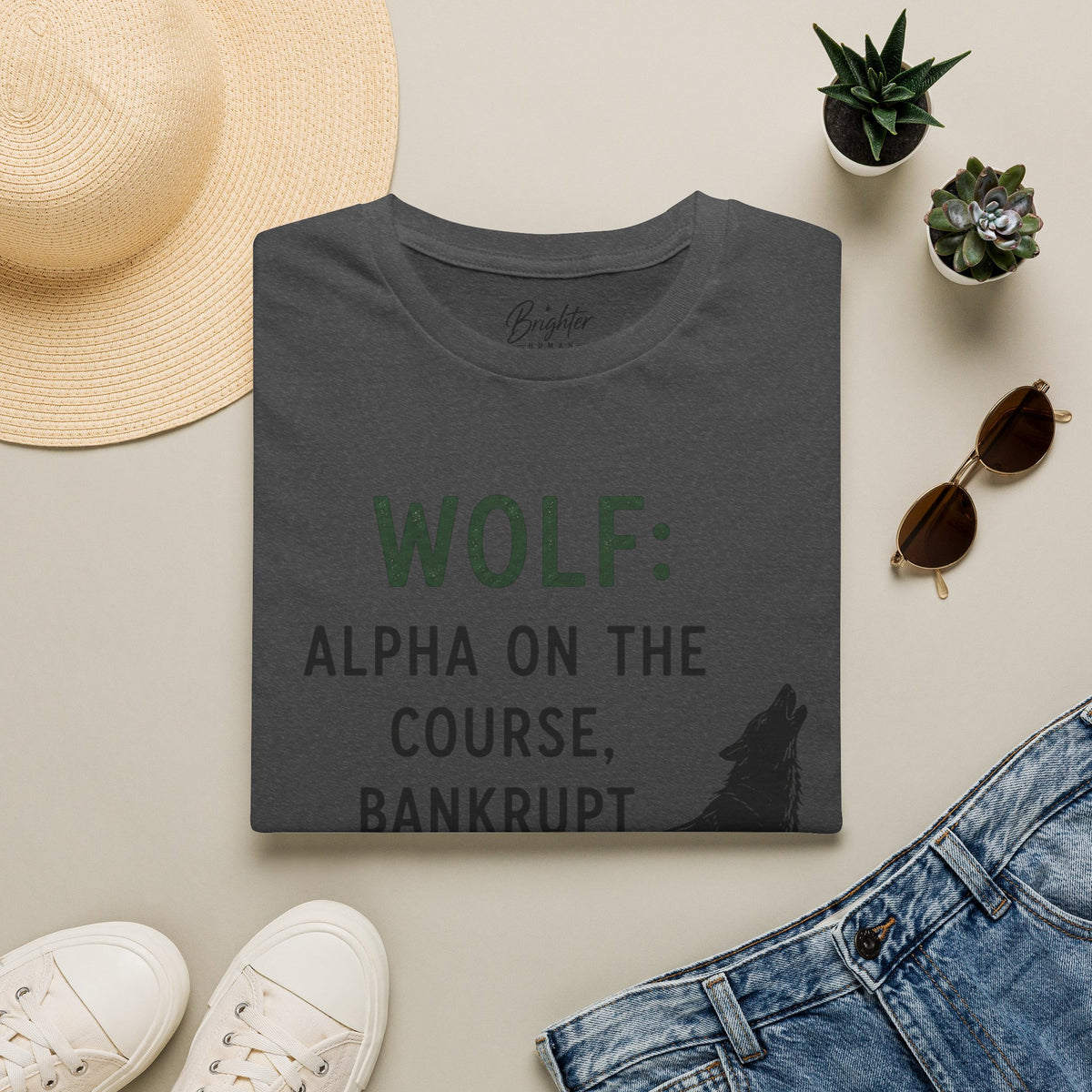 Wolf Golf T-Shirt