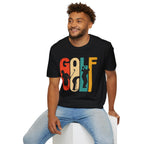 Retro Golf - Four Panel Graphic Tee - RG-01