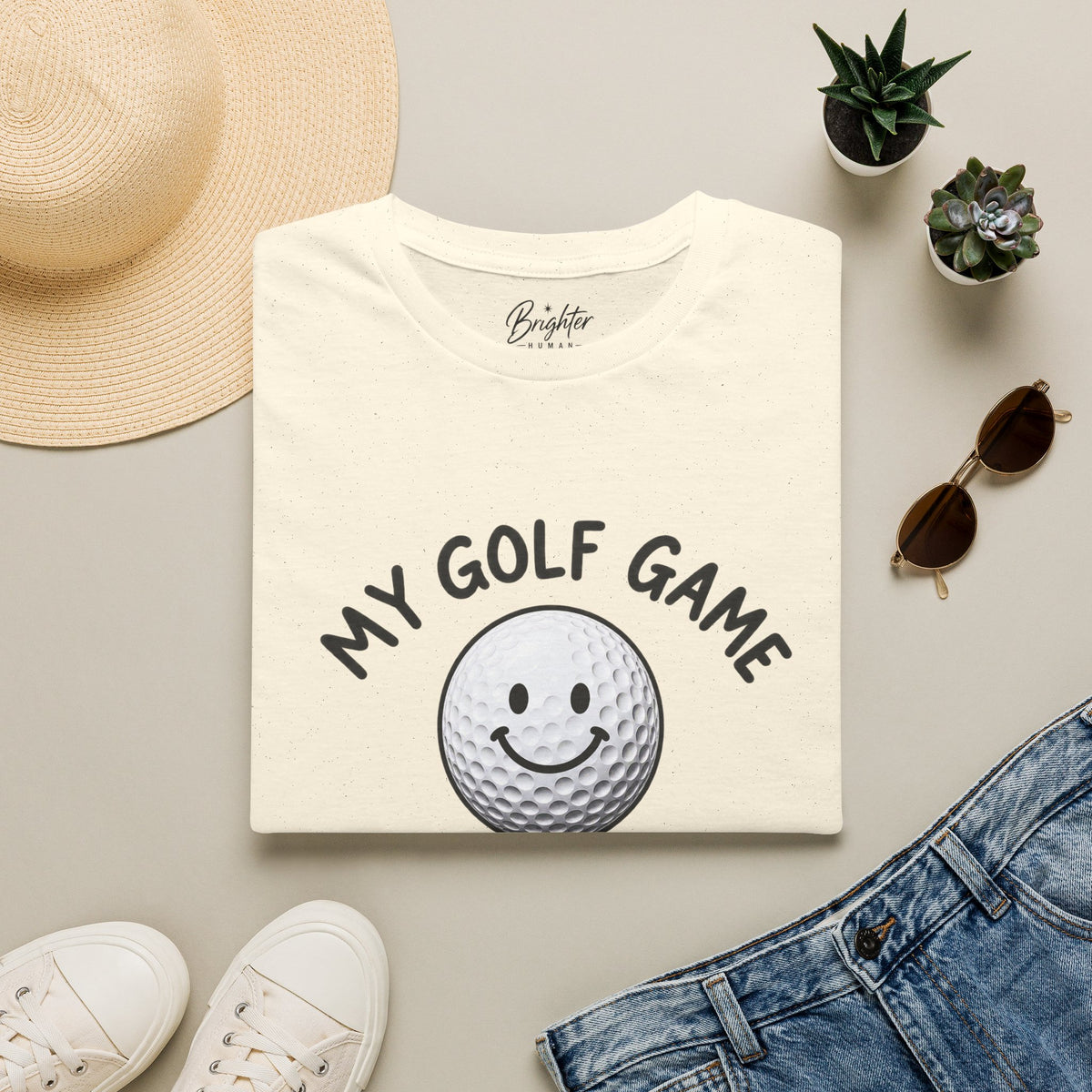 My Golf Game - 90% Mental Golf T-Shirt