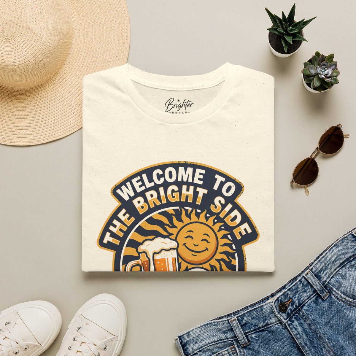 Welcome To The Bright Side Golf T-Shirt