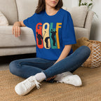 Retro Golf - Four Panel Graphic Tee - RG-01