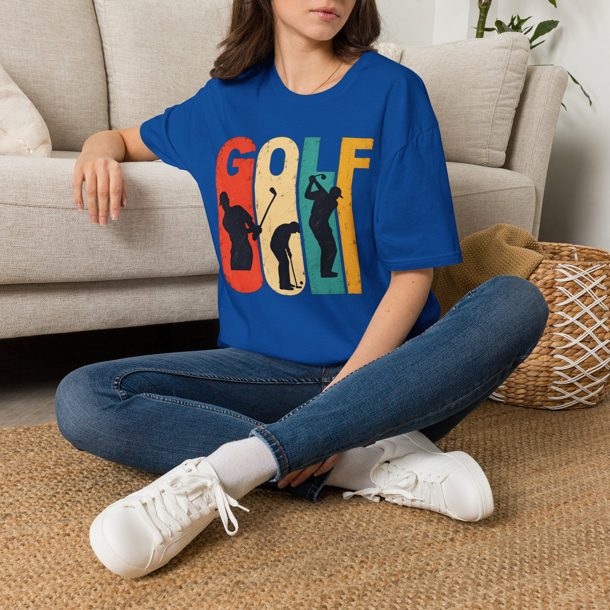 Retro Golf - Four Panel Graphic Tee - RG-01