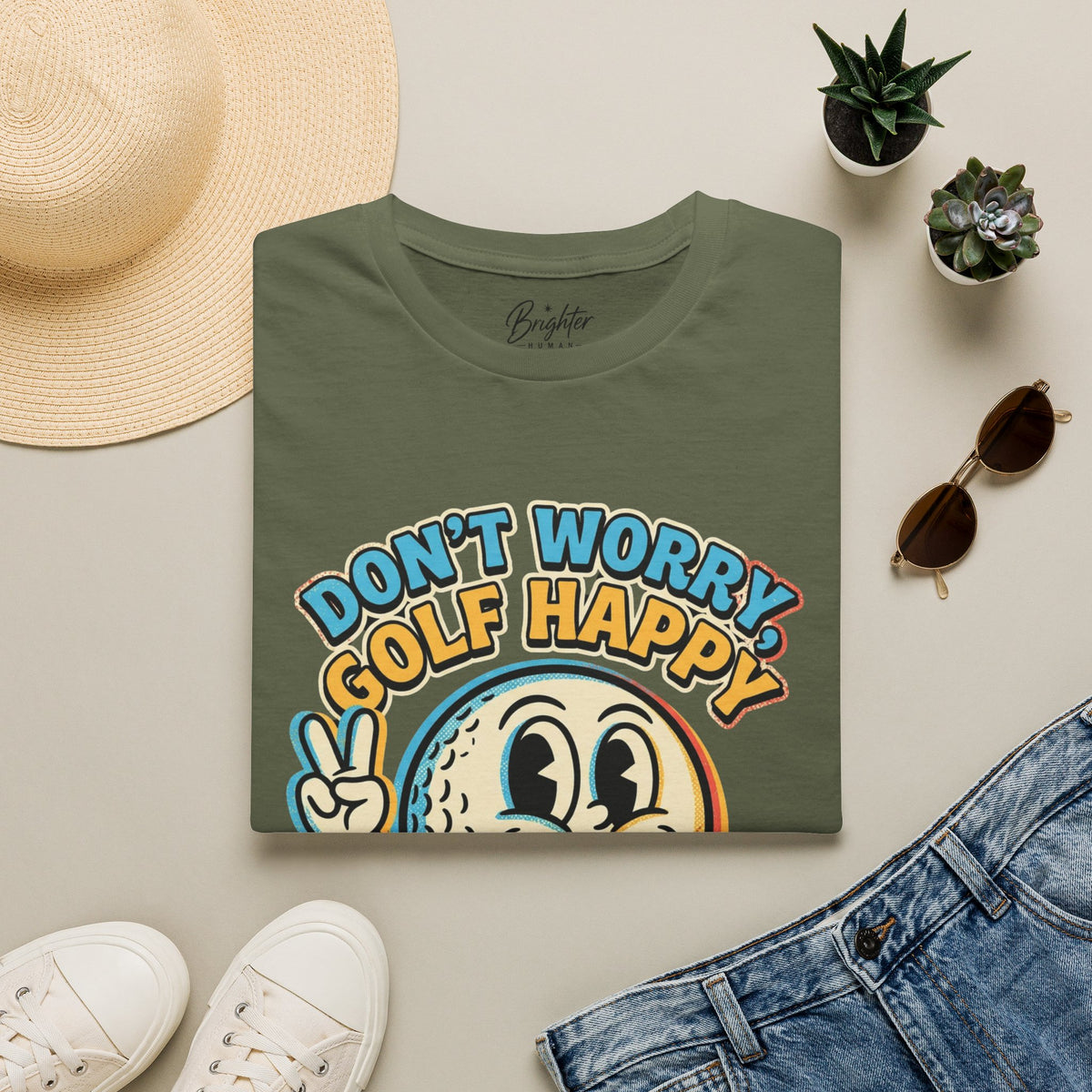Don't Worry, Golf Happy Golf T-Shirt