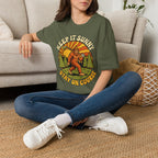 Keep It Sunny, Stay On Course Golf T-Shirt