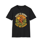 Keep It Sunny, Stay On Course Golf T-Shirt
