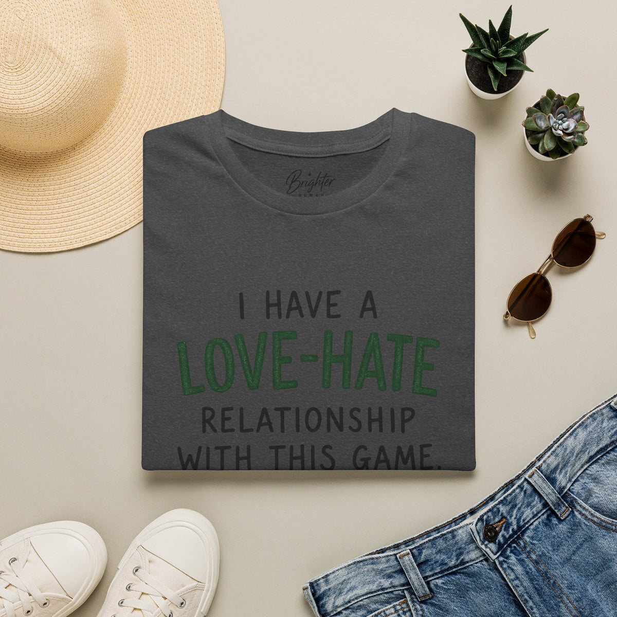 I Have a Love Hate  Relationship Golf T-Shirt