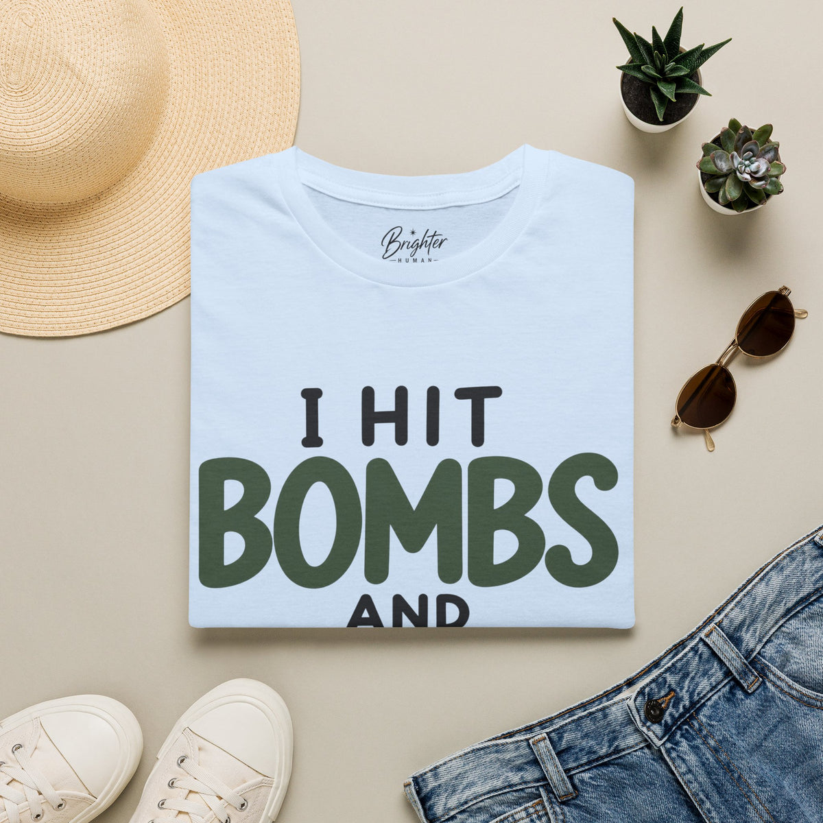 I Hit Bombs Golf T-Shirt