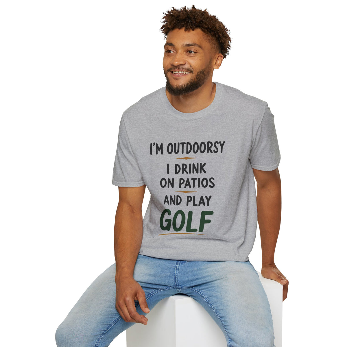 I'm Outdoorsy Golf T-Shirt