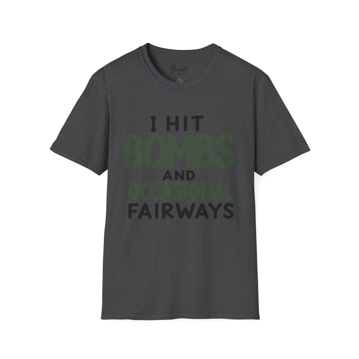 I Hit Bombs Golf T-Shirt