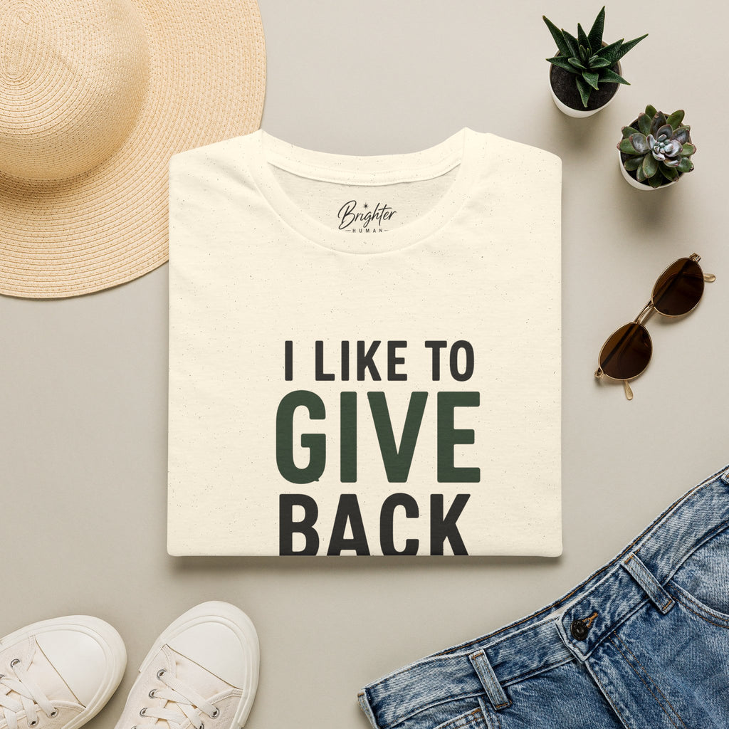I Like To Give Back Golf T-Shirt