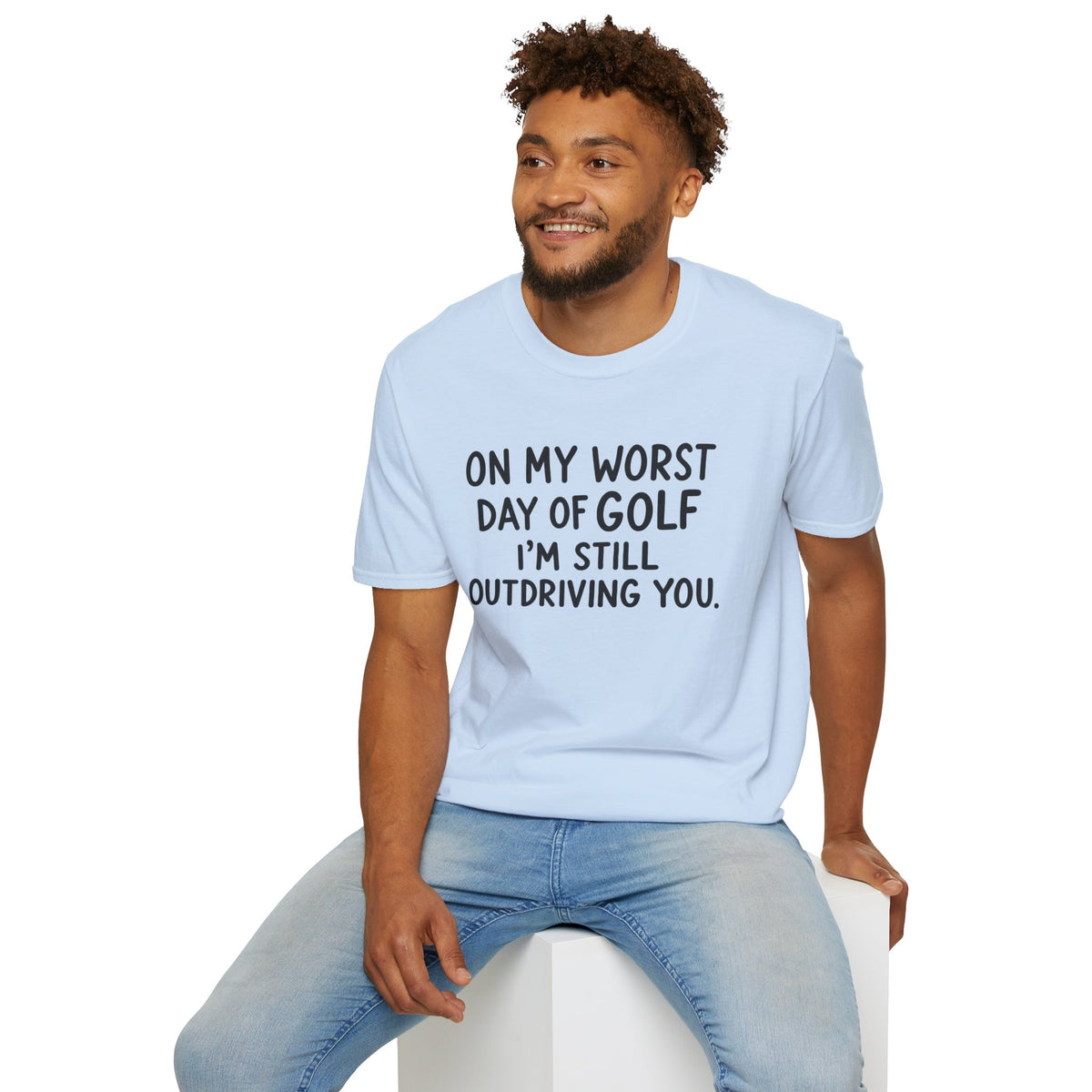 On My Worst Day Of Golf Golf T-Shirt