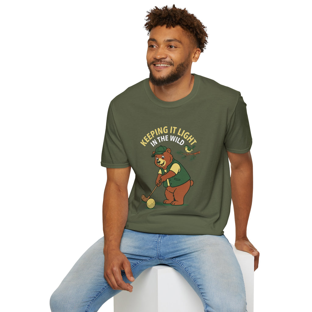Keeping It Light in The Wild Golf T-Shirt