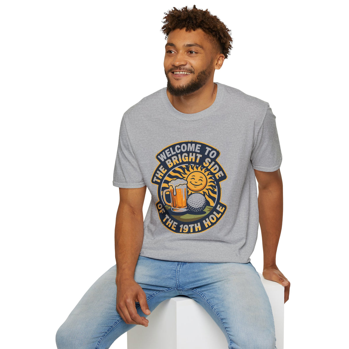 Welcome To The Bright Side Golf T-Shirt
