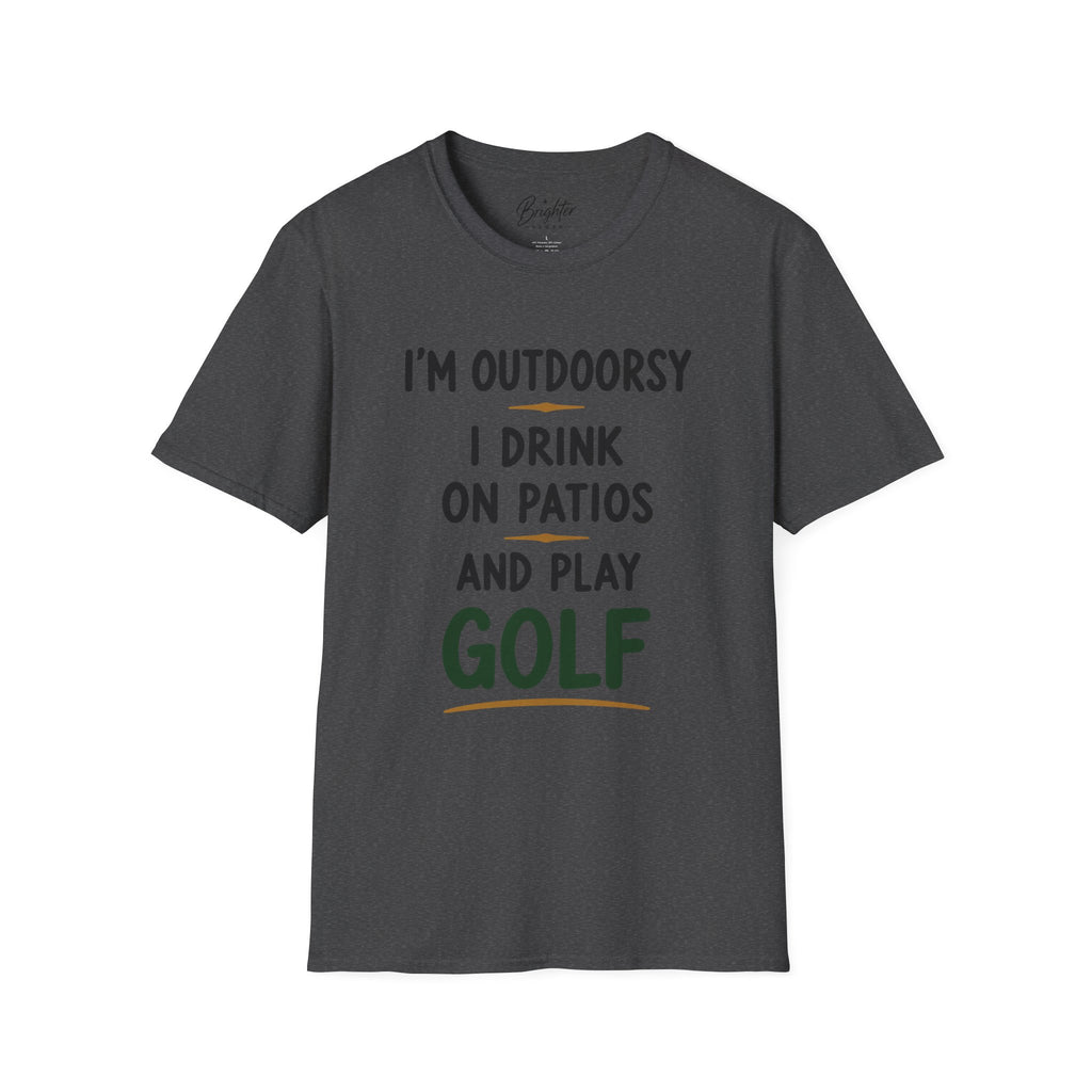 I'm Outdoorsy Golf T-Shirt