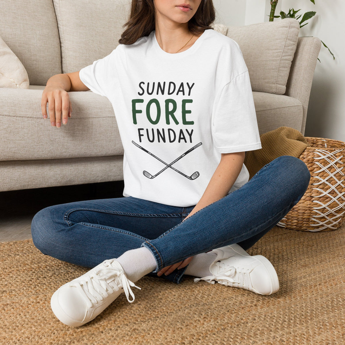 Sunday Fore Funday Golf T-Shirt