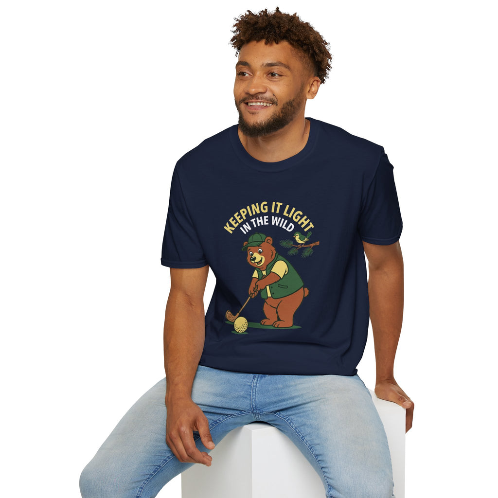 Keeping It Light in The Wild Golf T-Shirt