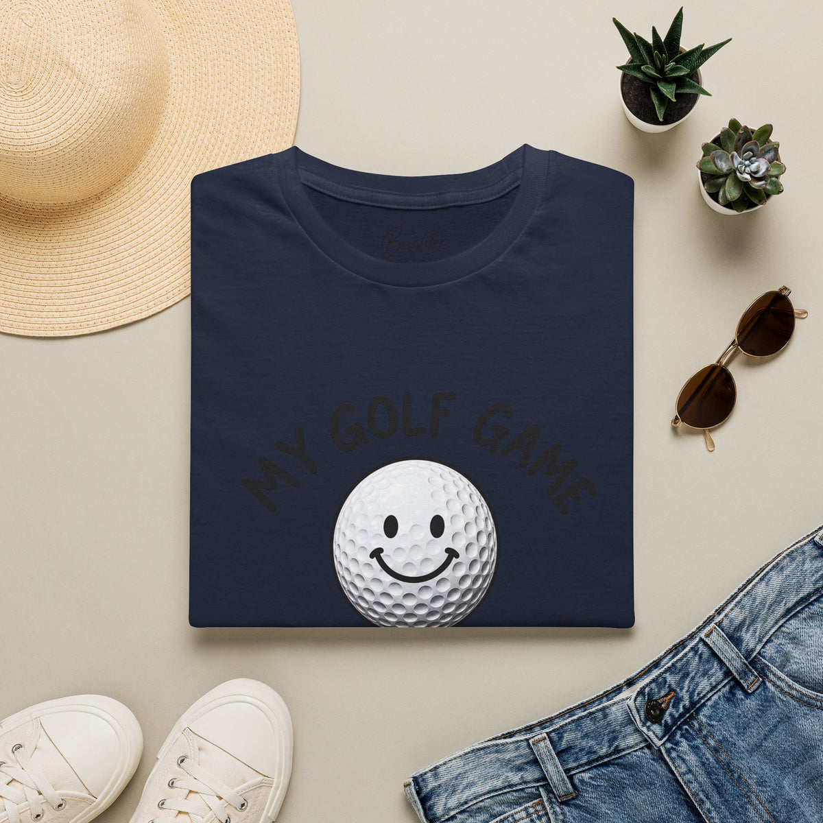 My Golf Game - 90% Mental Golf T-Shirt