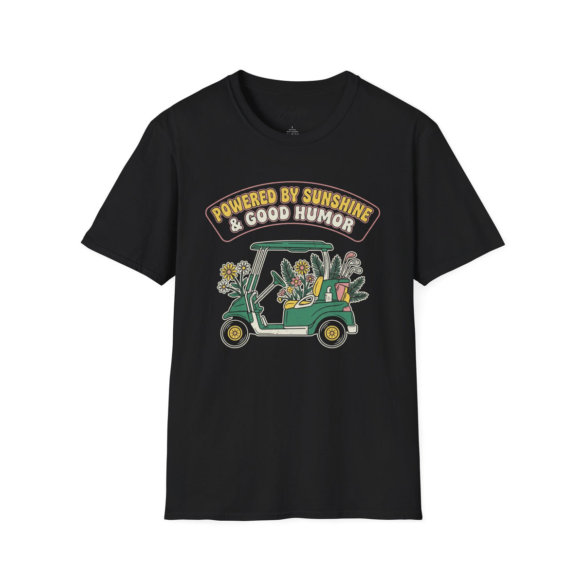 Powered By Sunshine & Good Humor Golf T-Shirt