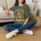 Camping And Swinging Golf T-Shirt