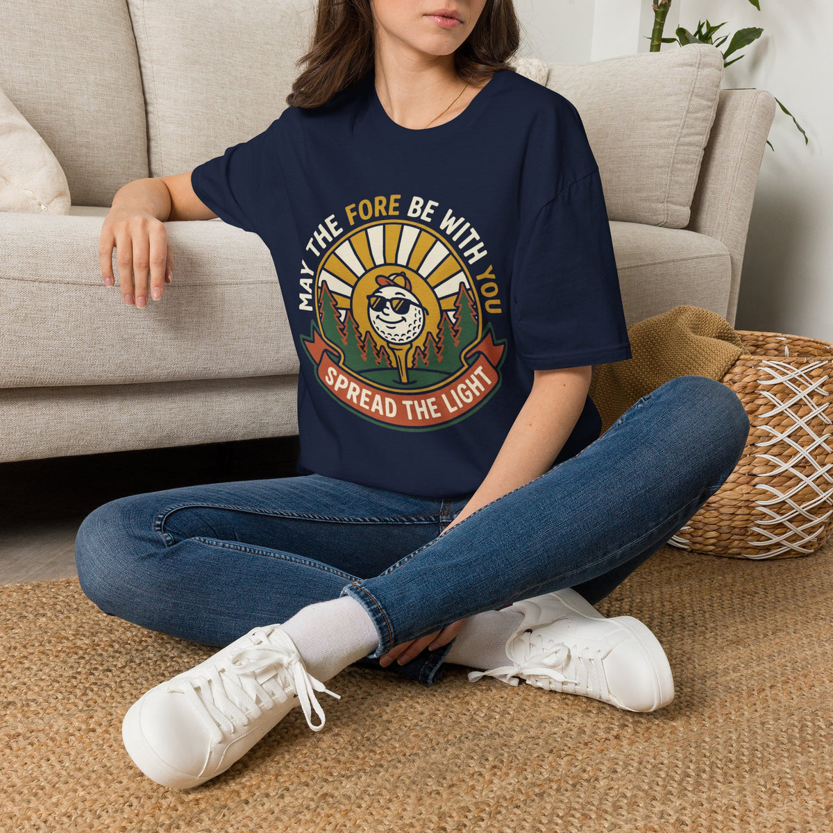 May The Fore Be With You Golf T-Shirt