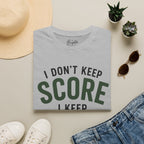 I Don't Keep Score, I Keep Skins Golf T-Shirt