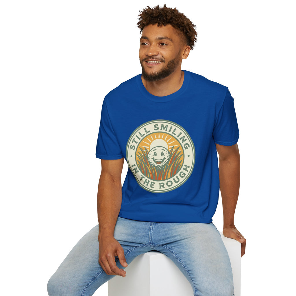 Still Smiling In The Rough Golf T-Shirt