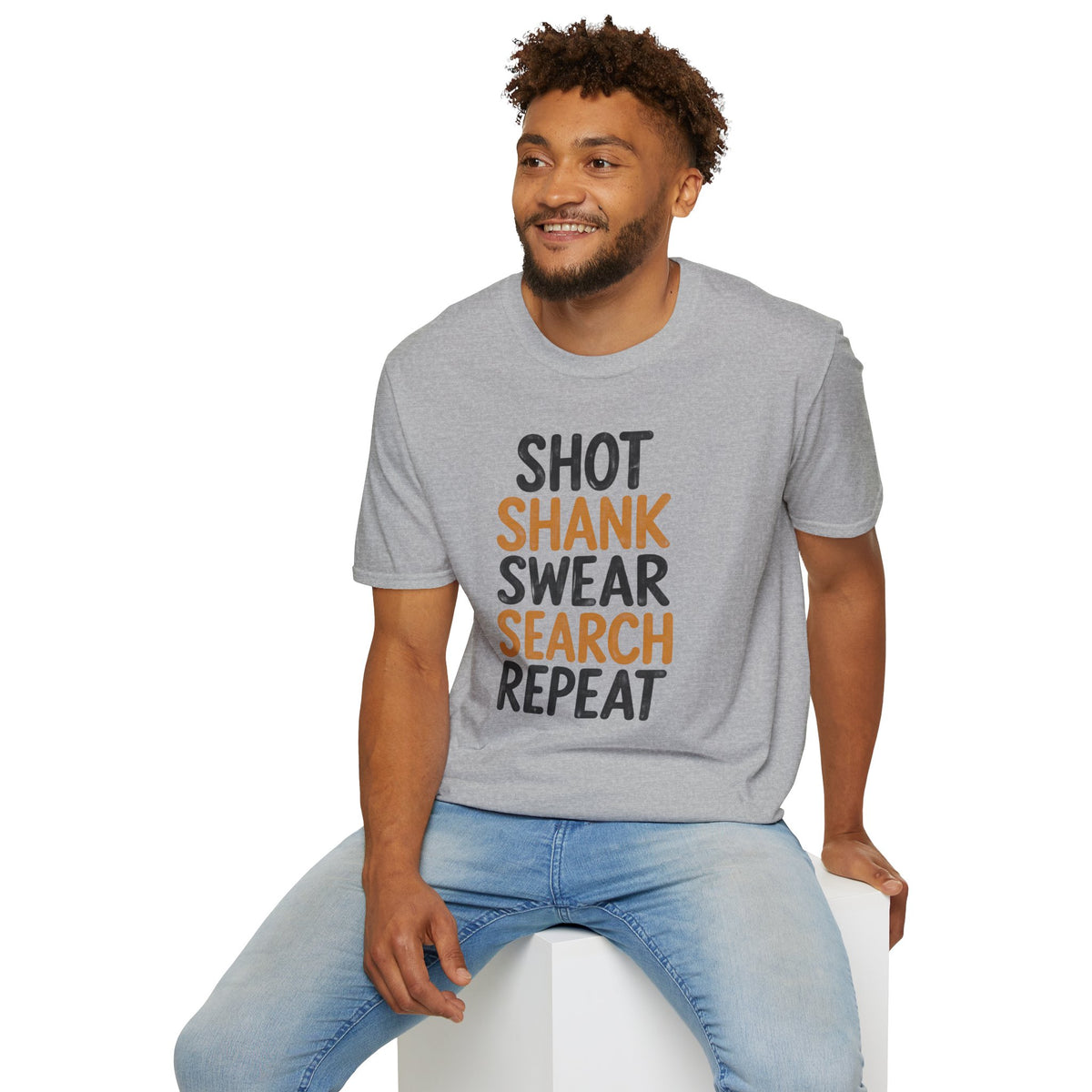 Shot, Shank, Search, Repeat Golf T-Shirt