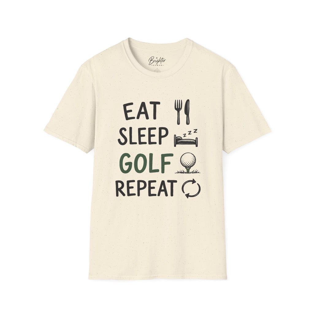 Eat, Sleep, Golf, Repeat Golf T-Shirt