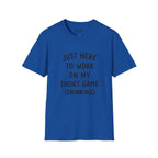 Just Here To Work On My Short Game Golf T-Shirt