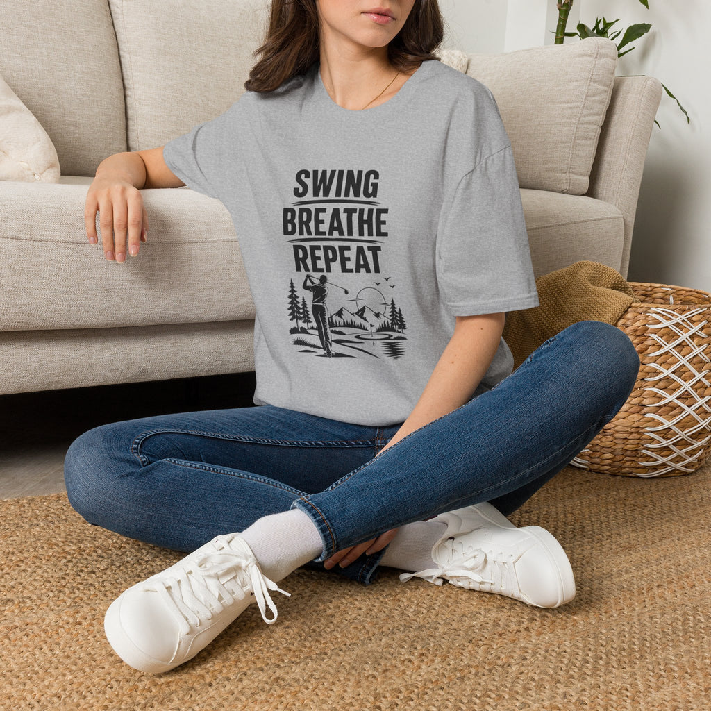 Swing, Breath, Repeat Golf T-Shirt