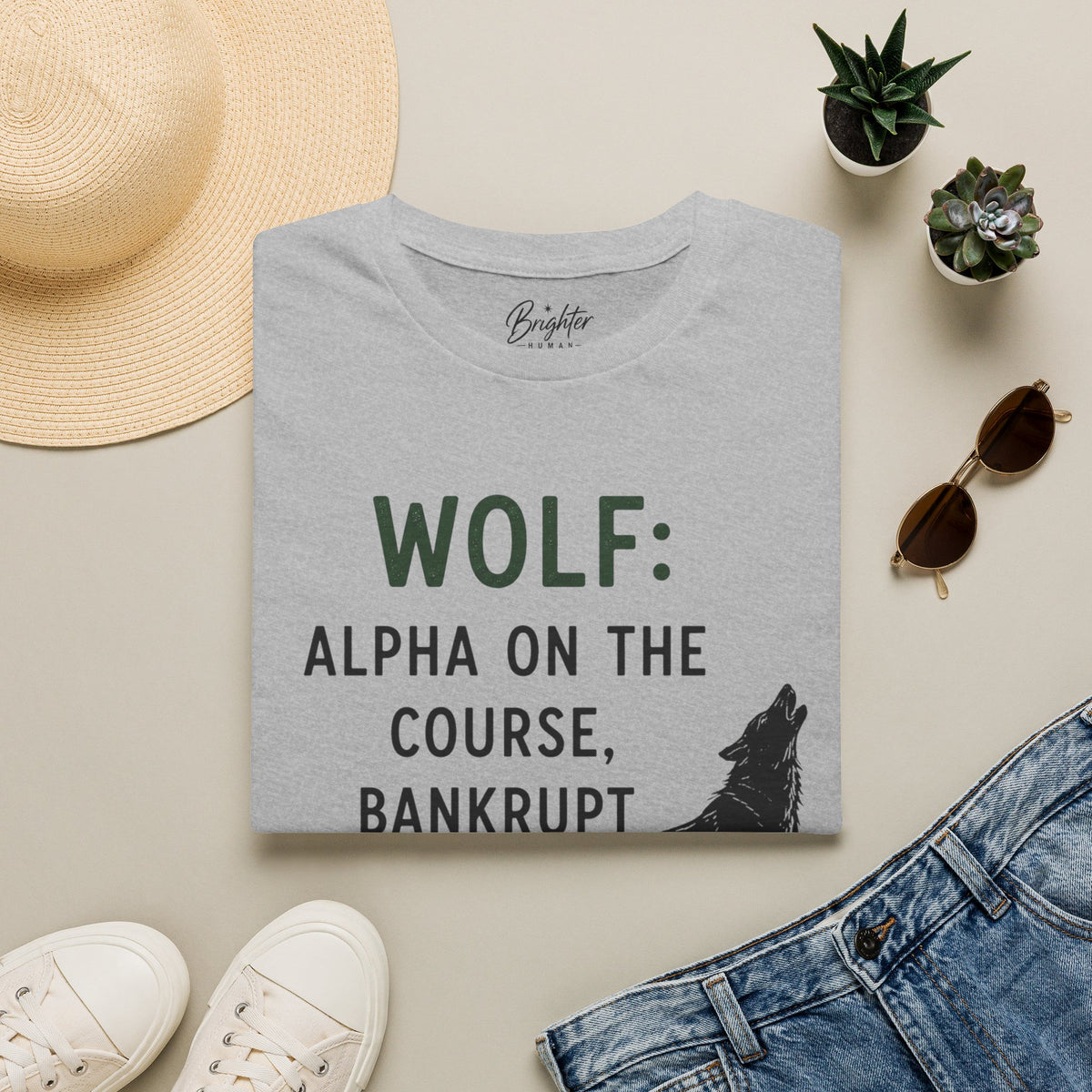 Wolf Golf T-Shirt