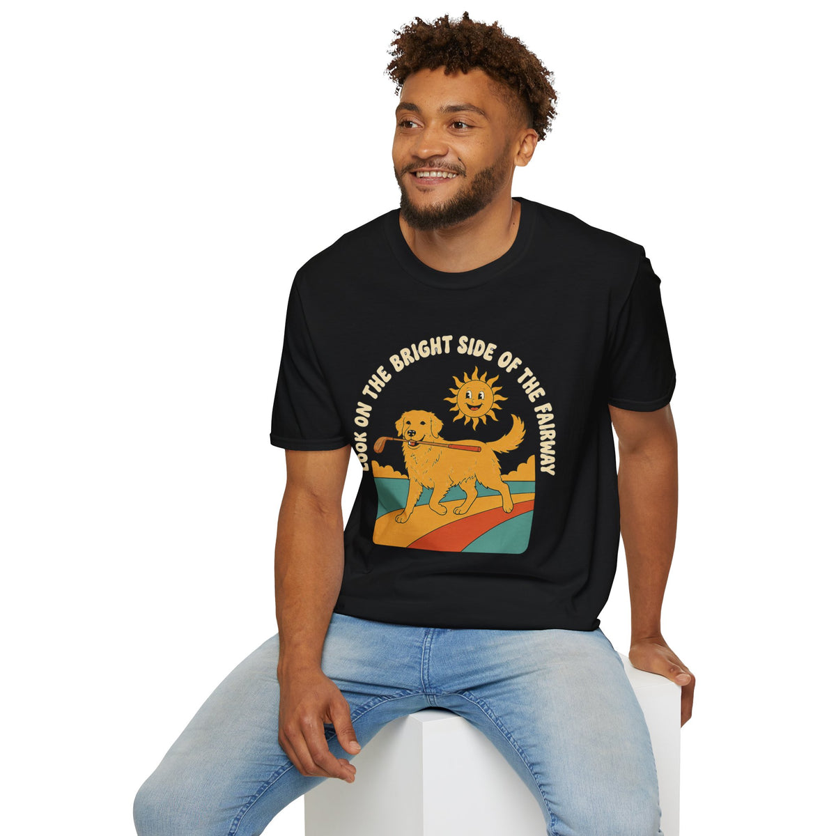 Look On The Bright Side Of The Fairway Golf T-Shirt
