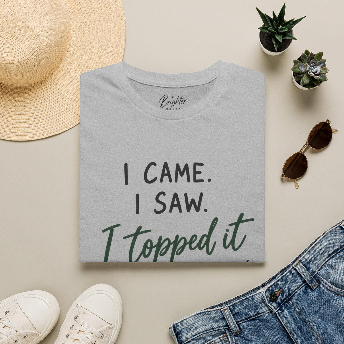 I Came, I Saw, I Topped It Golf T-Shirt