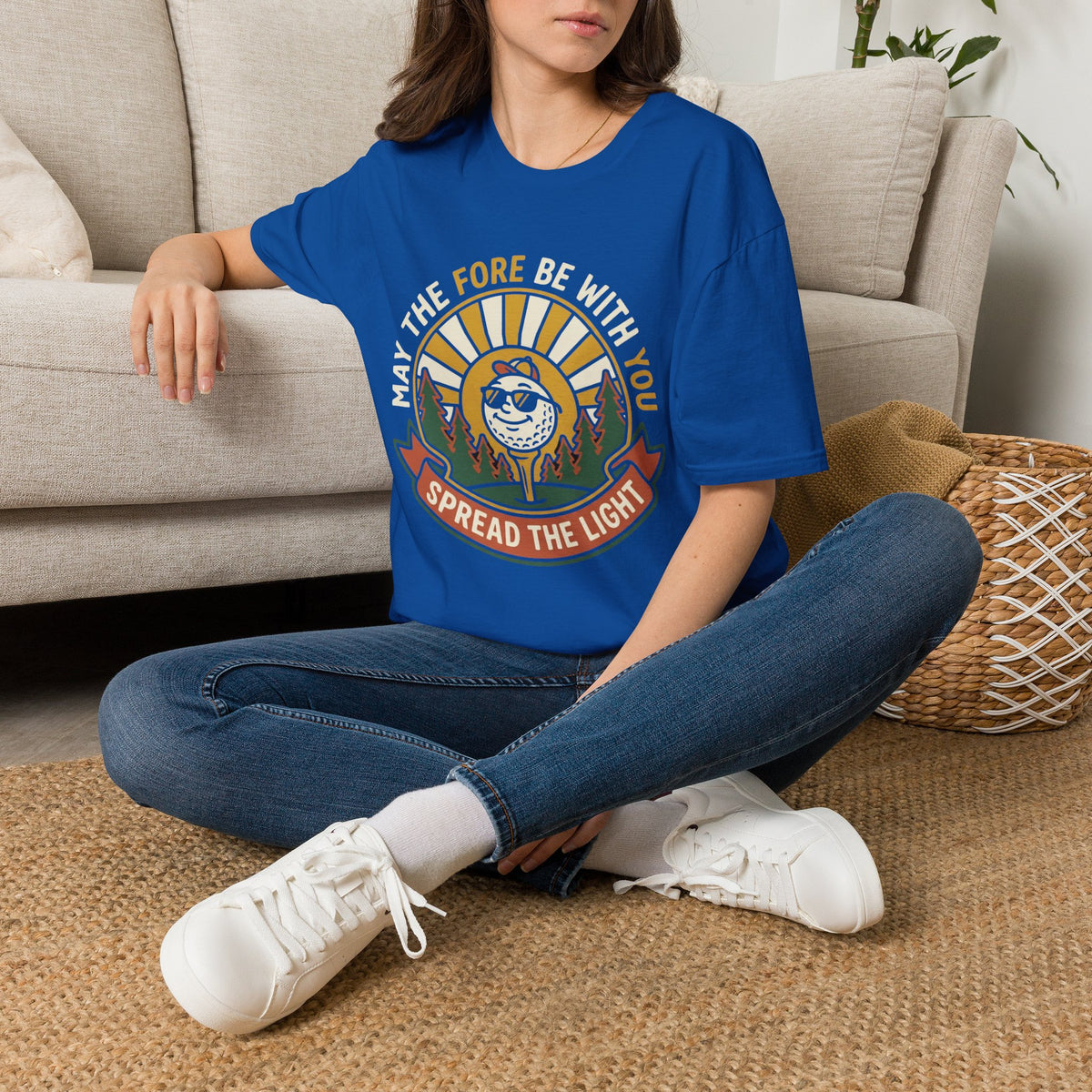 May The Fore Be With You Golf T-Shirt