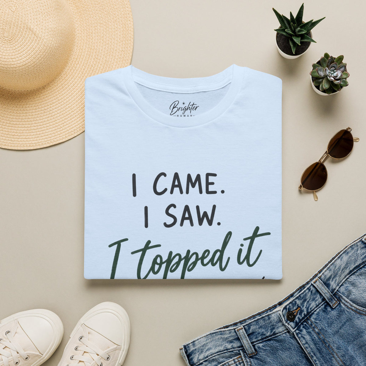 I Came, I Saw, I Topped It Golf T-Shirt
