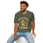 Camping And Swinging Golf T-Shirt
