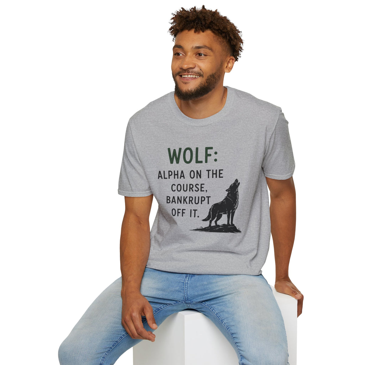 Wolf Golf T-Shirt