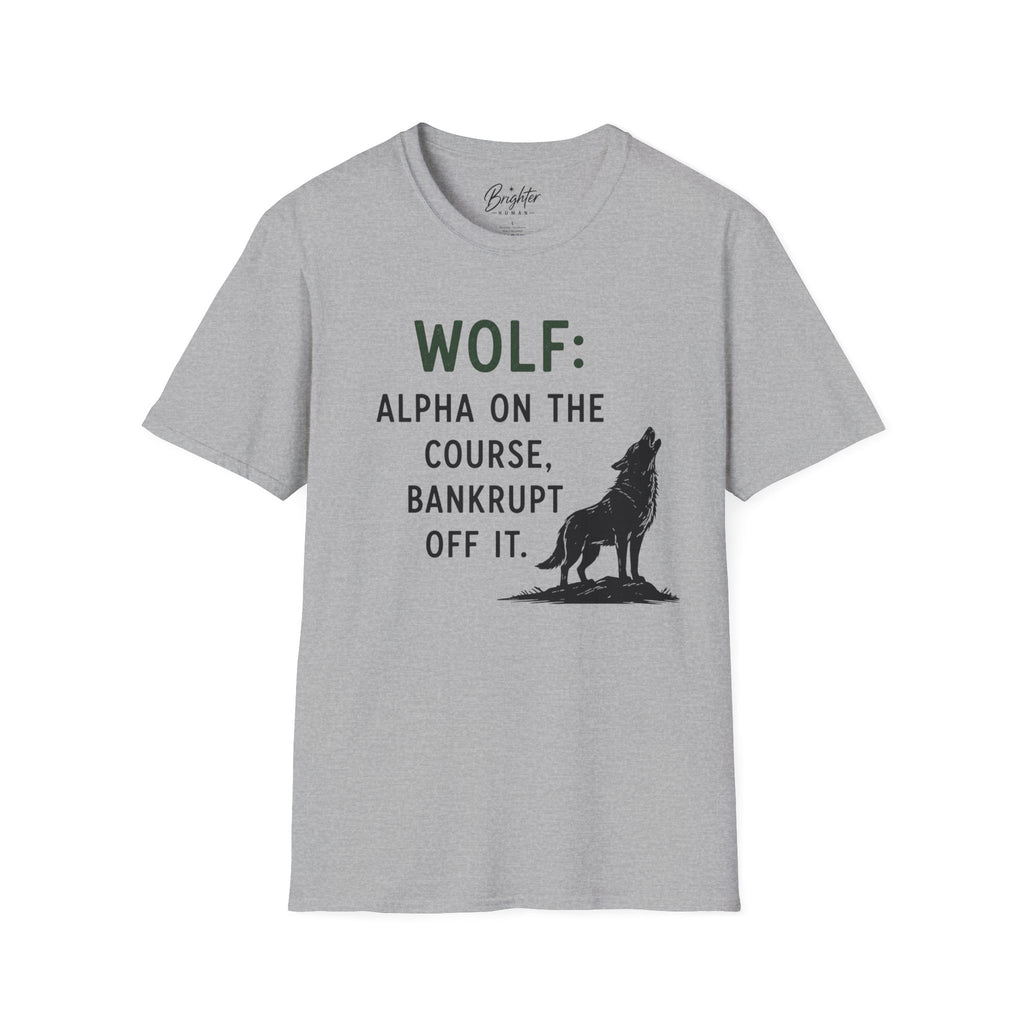 Wolf Golf T-Shirt