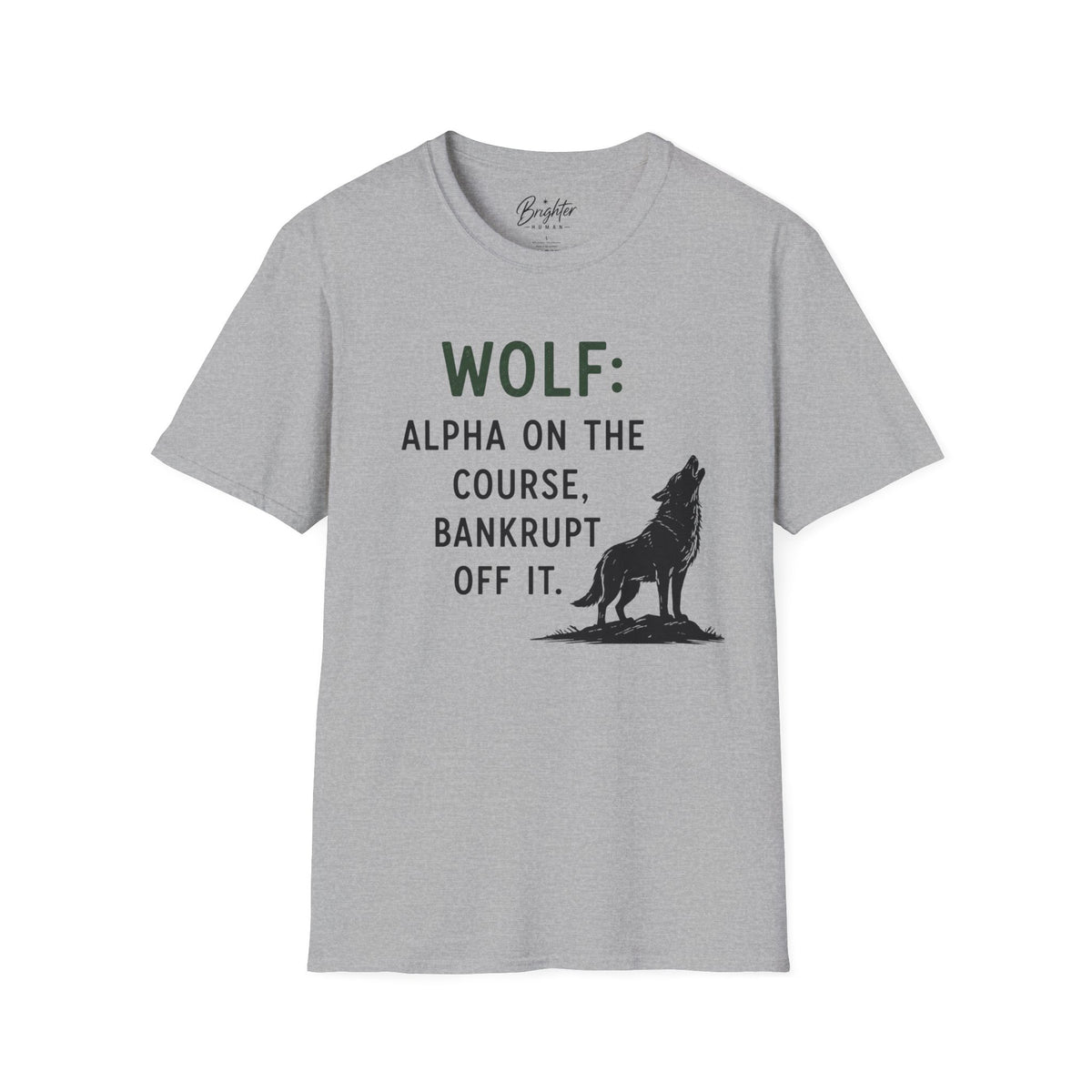 Wolf Golf T-Shirt