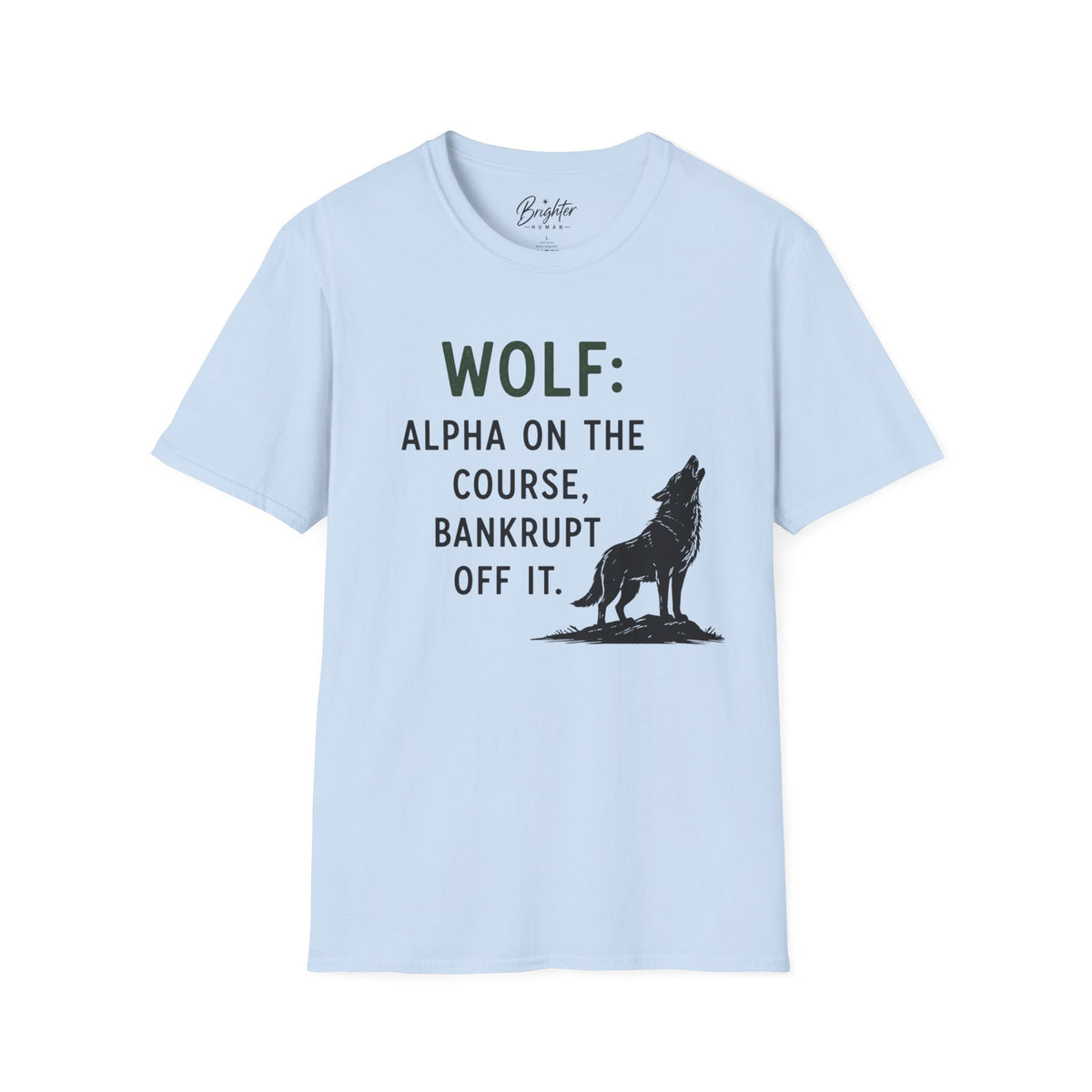 Wolf Golf T-Shirt