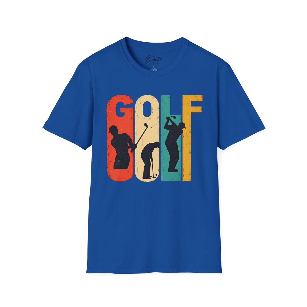 Retro Golf - Four Panel Graphic Tee - RG-01