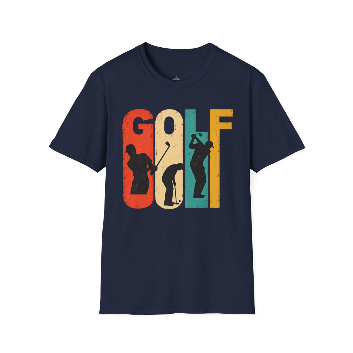 Retro Golf - Four Panel Graphic Tee - RG-01