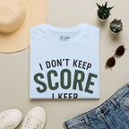 I Don't Keep Score, I Keep Skins Golf T-Shirt