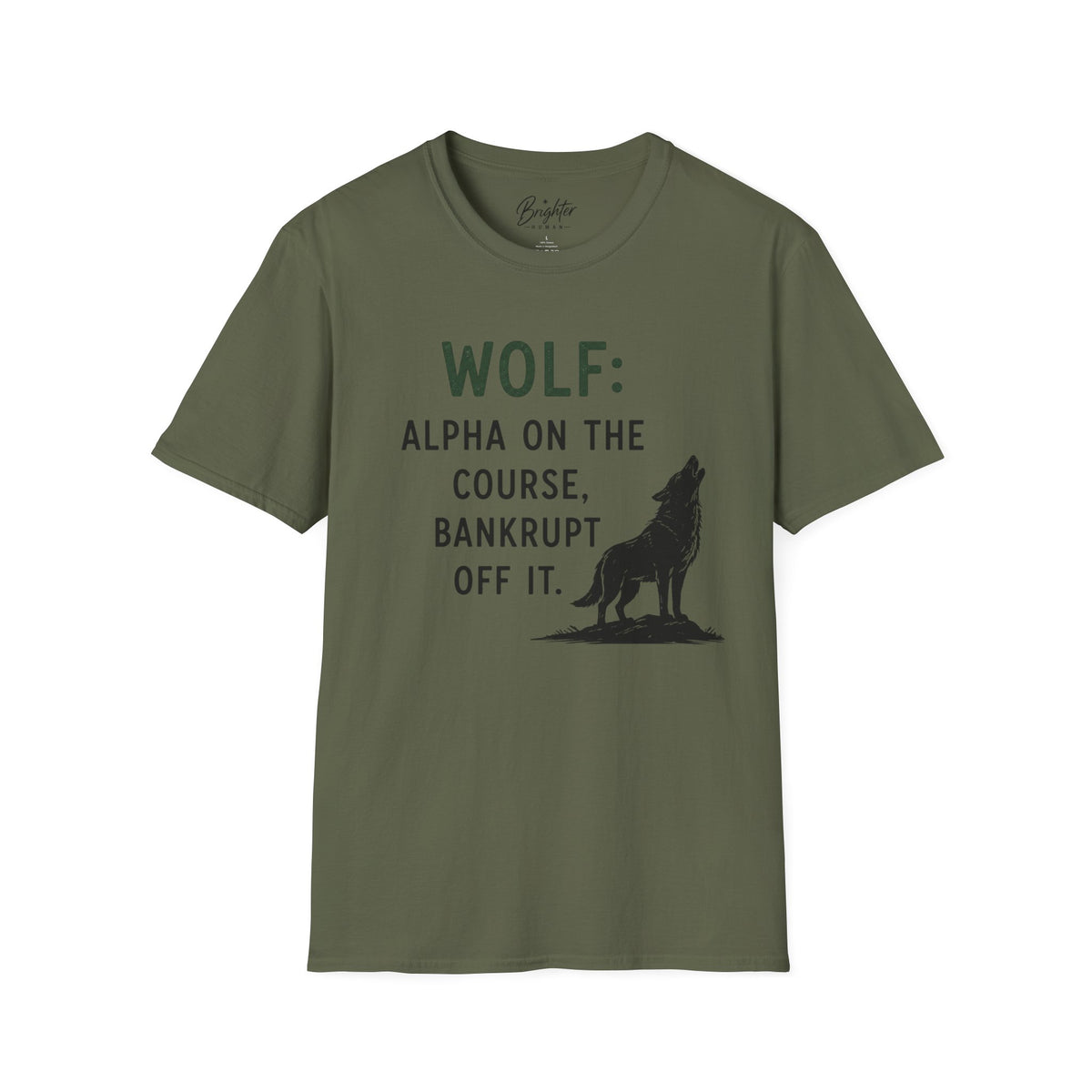 Wolf Golf T-Shirt