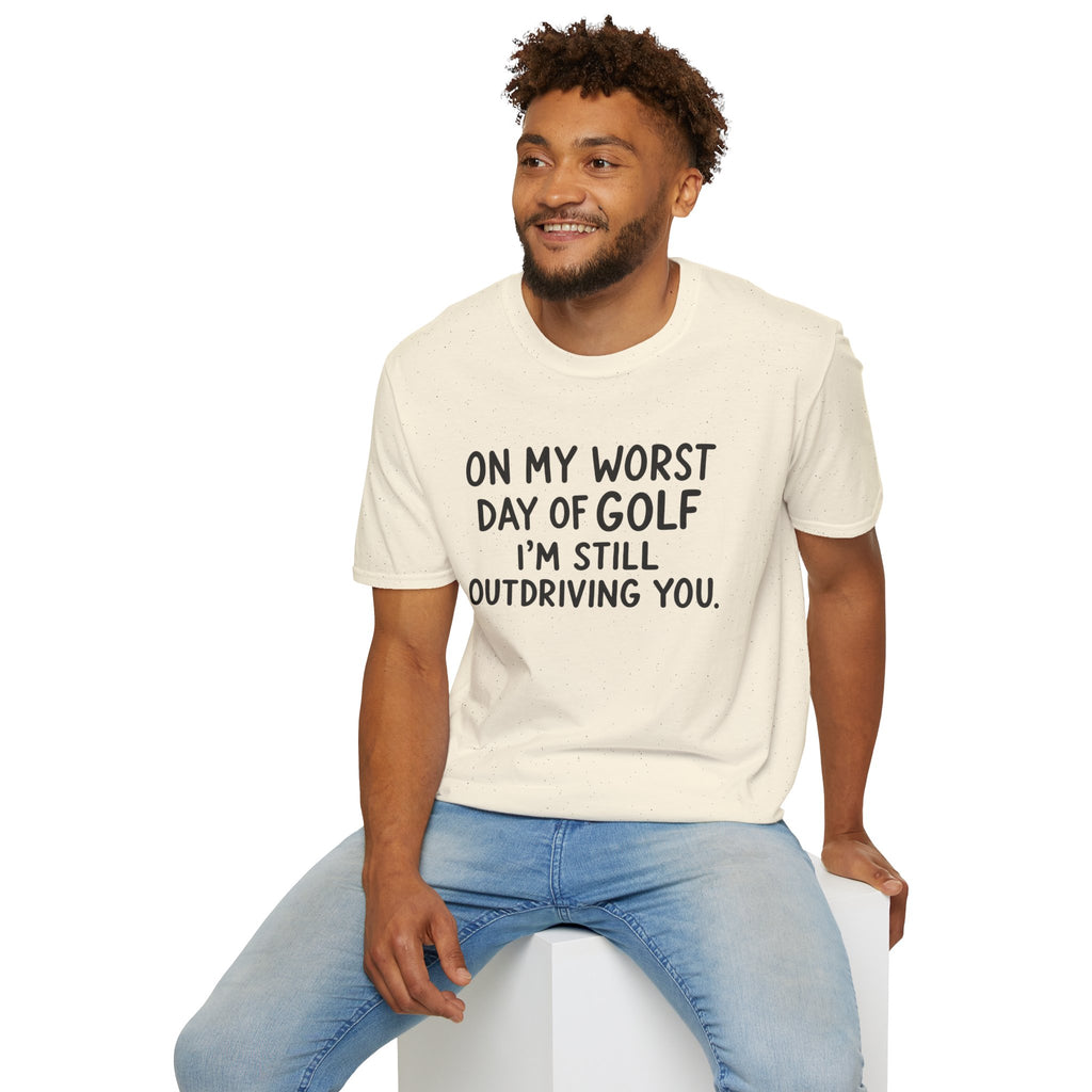 On My Worst Day Of Golf Golf T-Shirt
