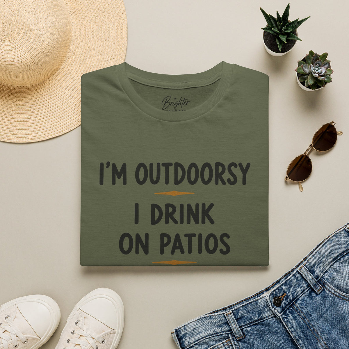 I'm Outdoorsy Golf T-Shirt