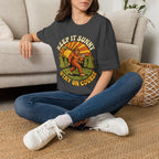 Keep It Sunny, Stay On Course Golf T-Shirt