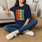 Retro Golf - Fore Stack Graphic - FG-01
