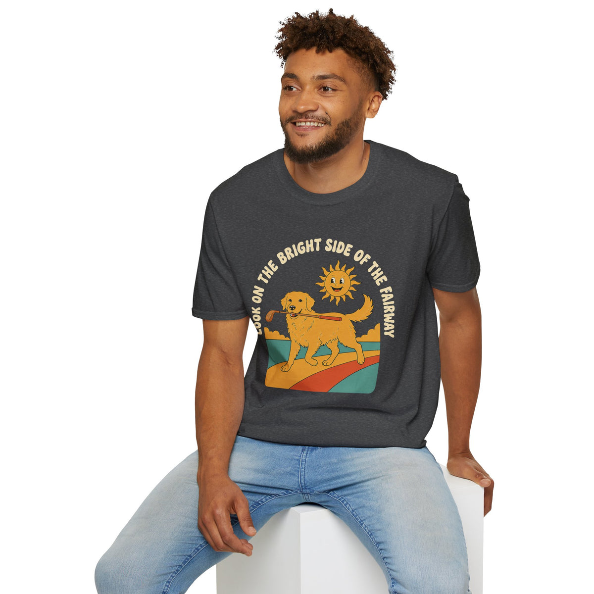 Look On The Bright Side Of The Fairway Golf T-Shirt